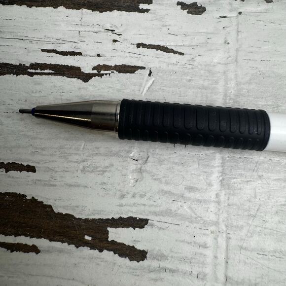 Vintage Staedtler Marsmicro Drafting Mechanical Pencil 0.7mm Germany White Blue - Picture 5 of 8